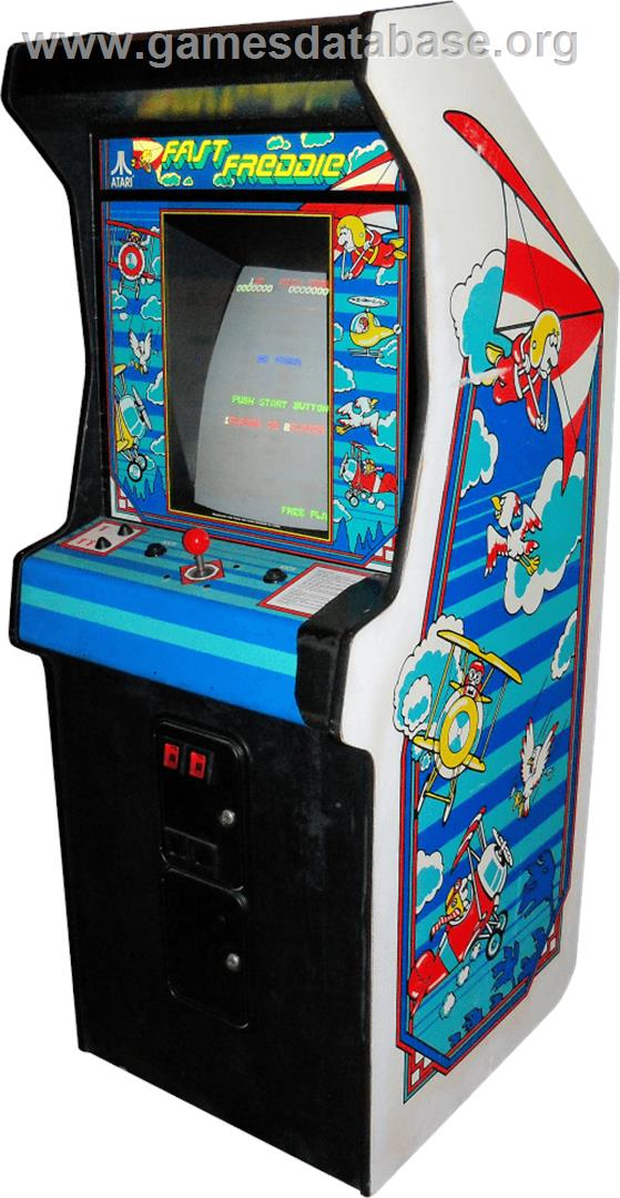 Fast Freddie - Arcade - Artwork - Cabinet