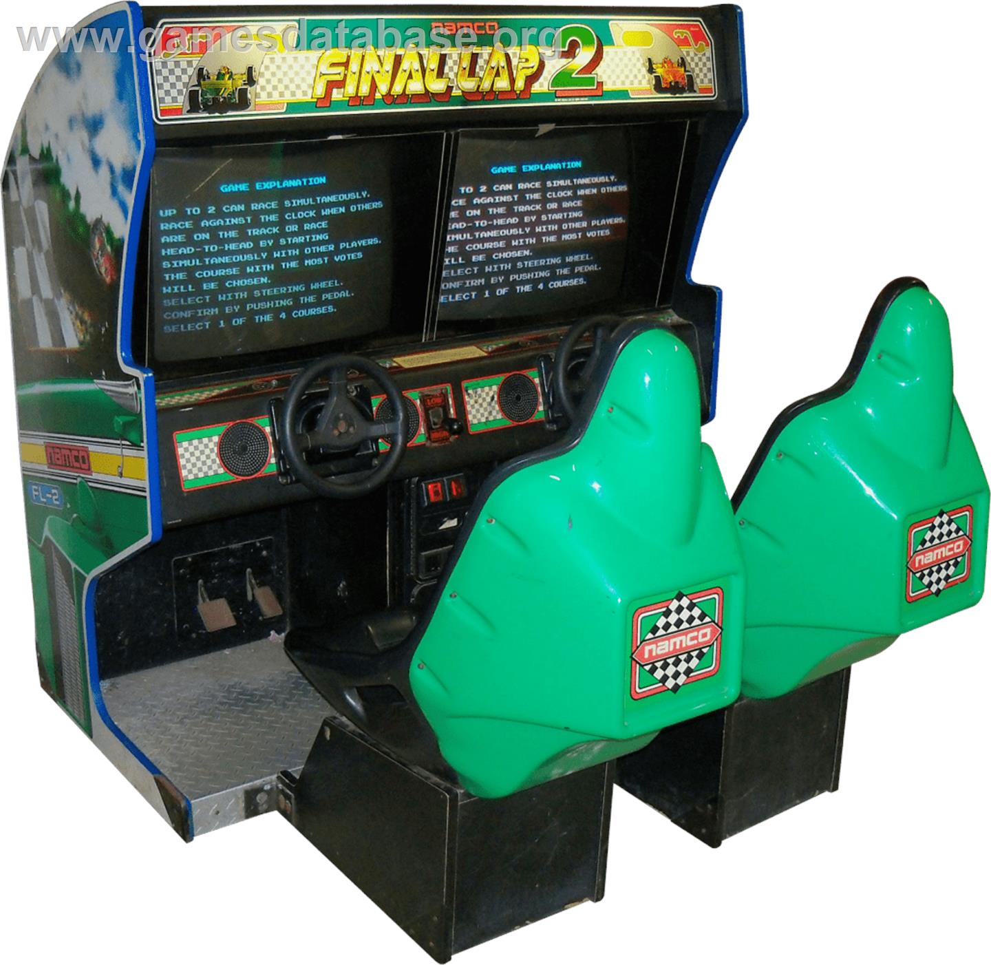 Final Lap 2 - Arcade - Artwork - Cabinet