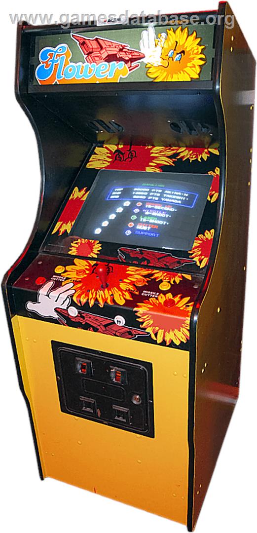 Flower - Arcade - Artwork - Cabinet