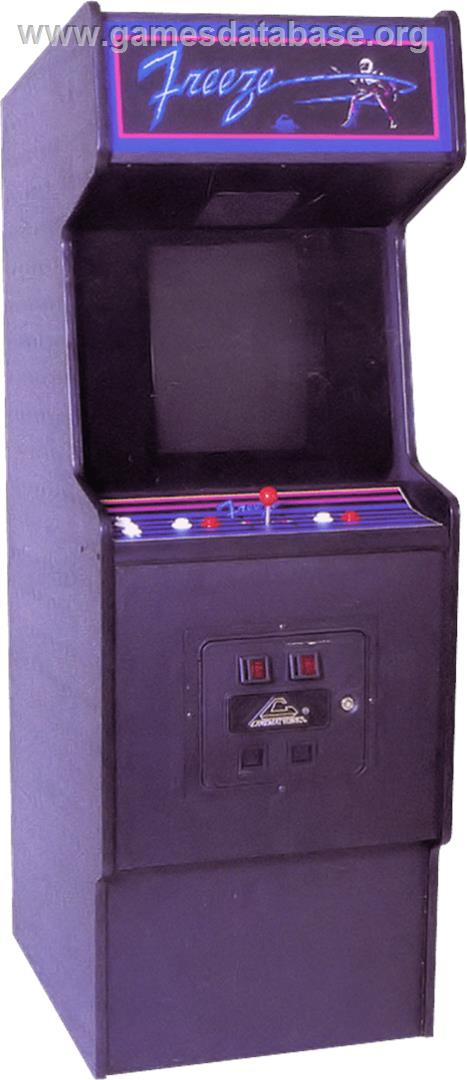 Freeze - Arcade - Artwork - Cabinet