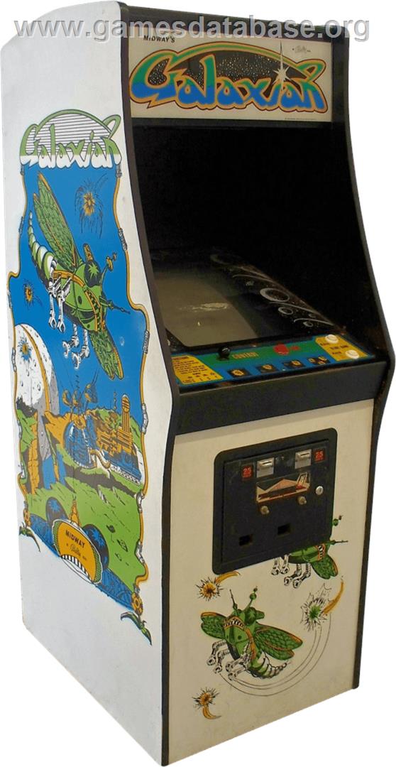 Galaxian - Arcade - Artwork - Cabinet