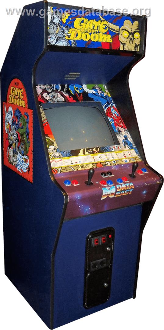 Gate of Doom - Arcade - Artwork - Cabinet