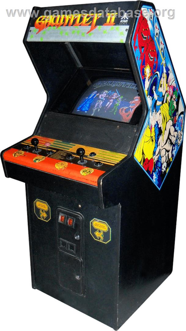 Gauntlet II - Arcade - Artwork - Cabinet