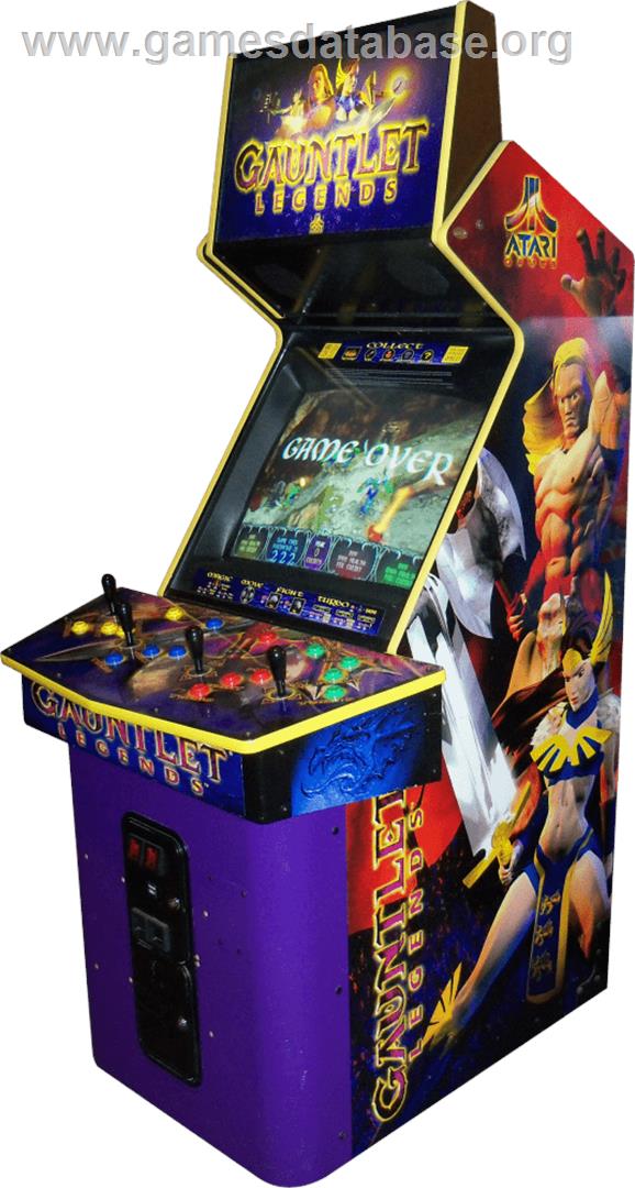 Gauntlet Legends Arcade Artwork Cabinet