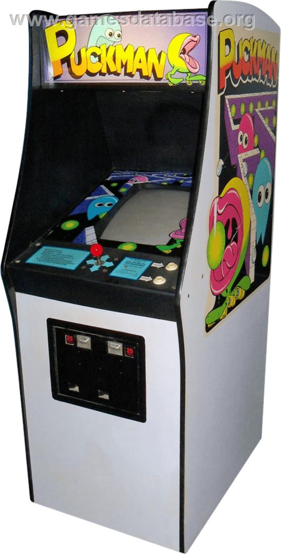 Ghost Muncher - Arcade - Artwork - Cabinet