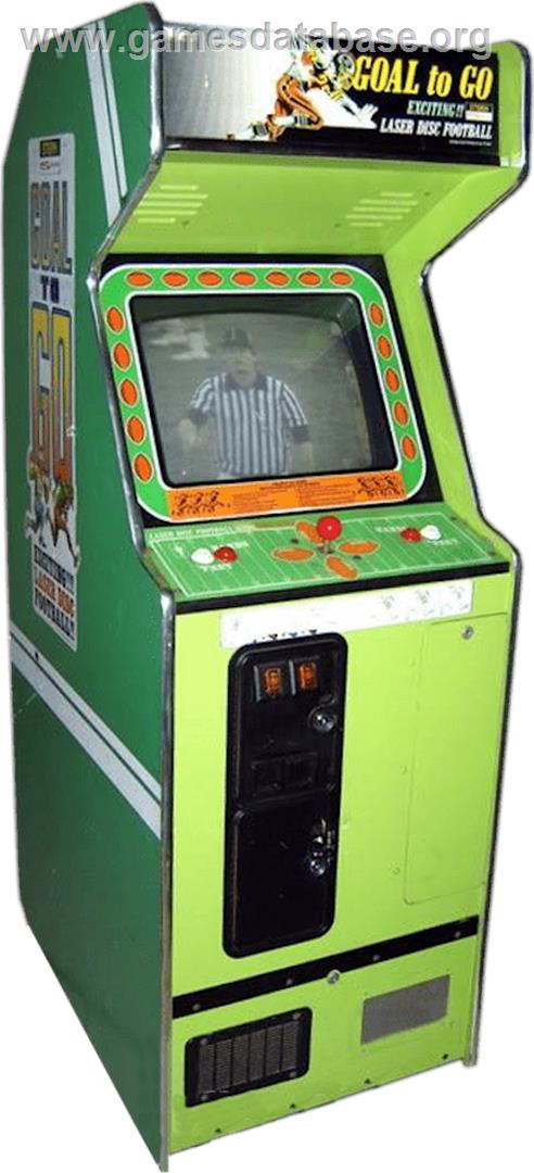 Goal To Go - Arcade - Artwork - Cabinet