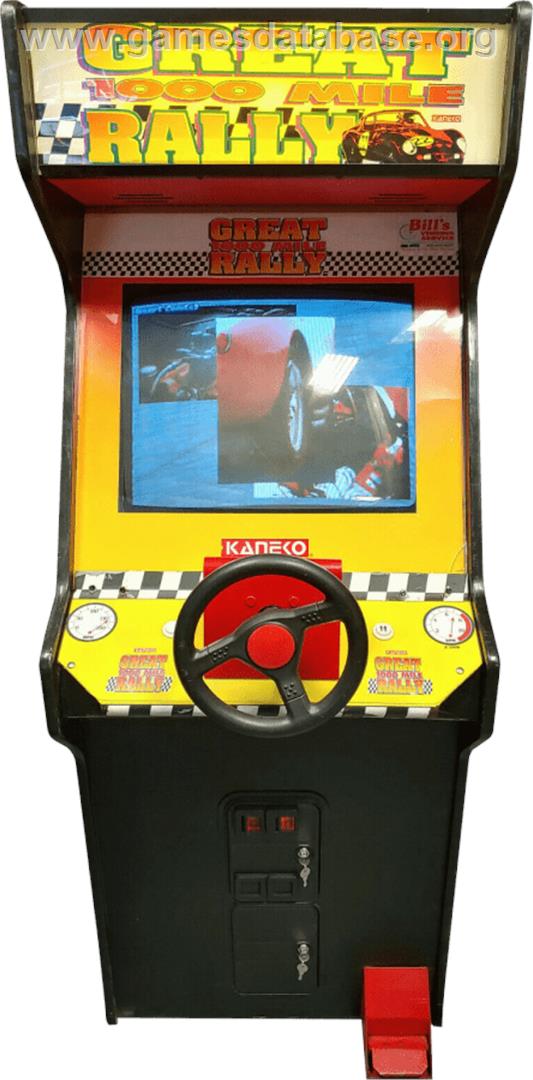 Great 1000 Miles Rally: Evolution Model!!! - Arcade - Artwork - Cabinet