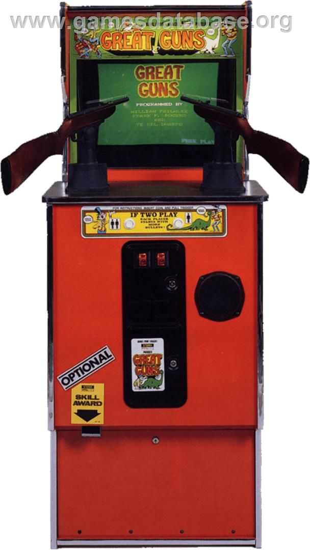 Great Guns - Arcade - Artwork - Cabinet