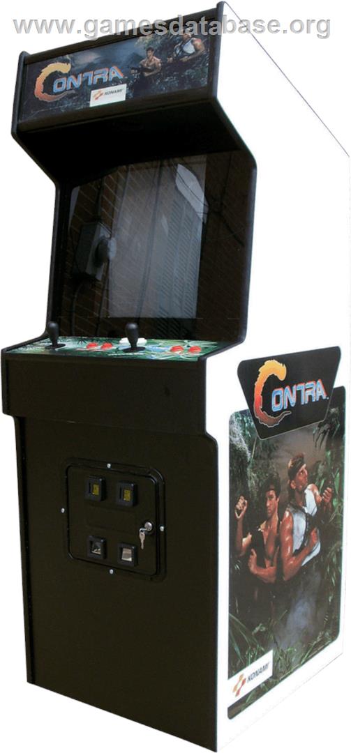 Gryzor - Arcade - Artwork - Cabinet