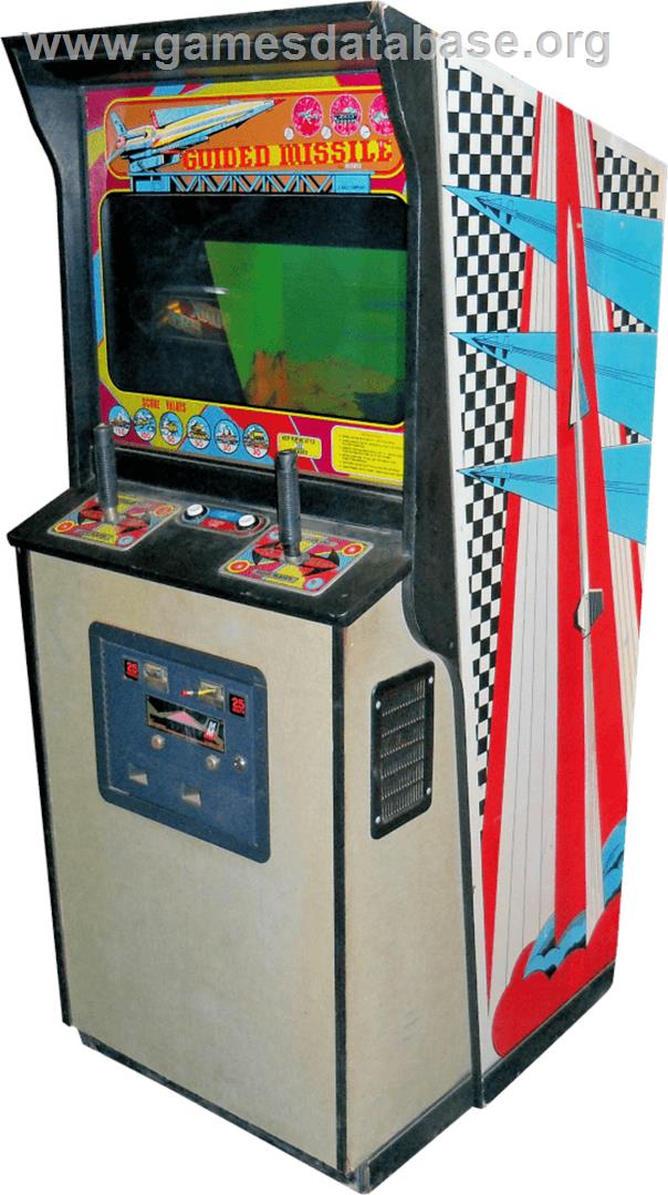 Guided Missile - Arcade - Artwork - Cabinet
