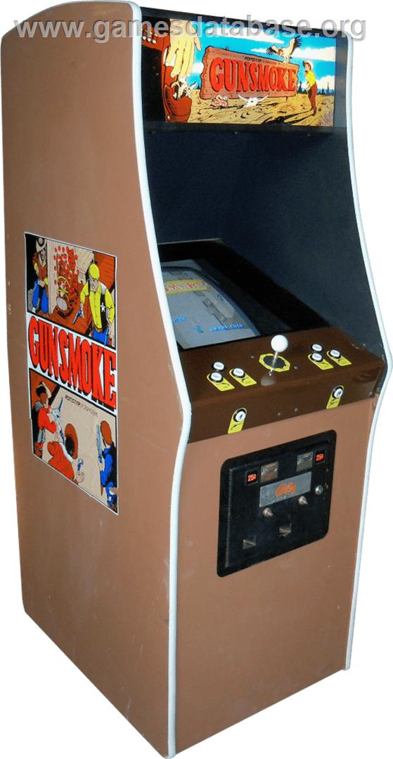 Gun.Smoke - Arcade - Artwork - Cabinet