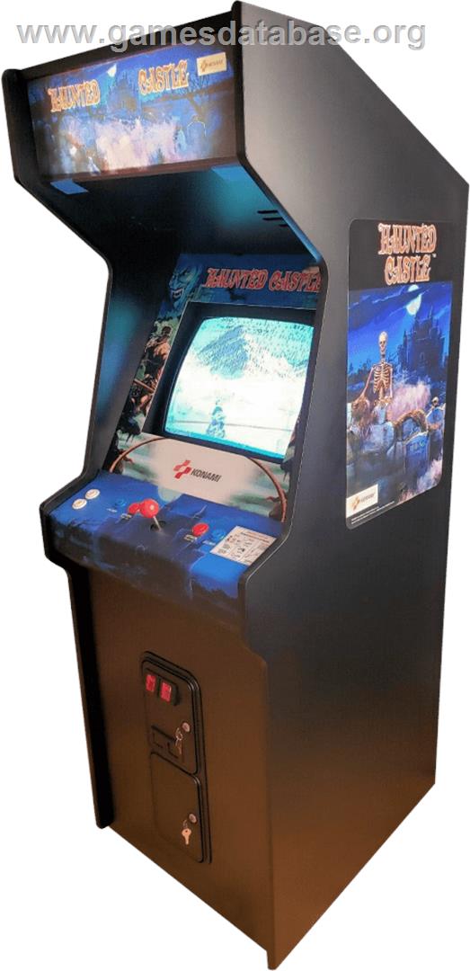 Haunted Castle - Arcade - Artwork - Cabinet