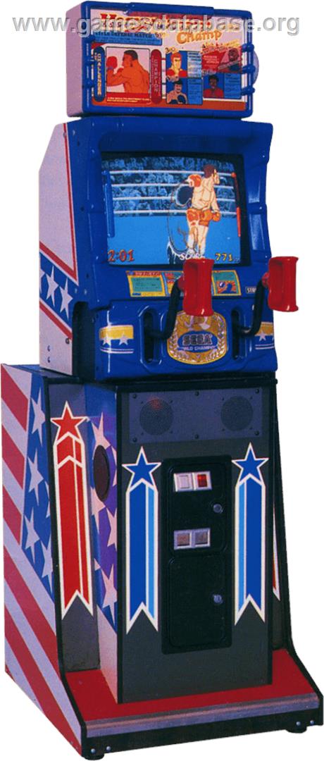 Heavyweight Champ - Arcade - Artwork - Cabinet