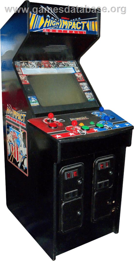 High Impact Football - Arcade - Artwork - Cabinet