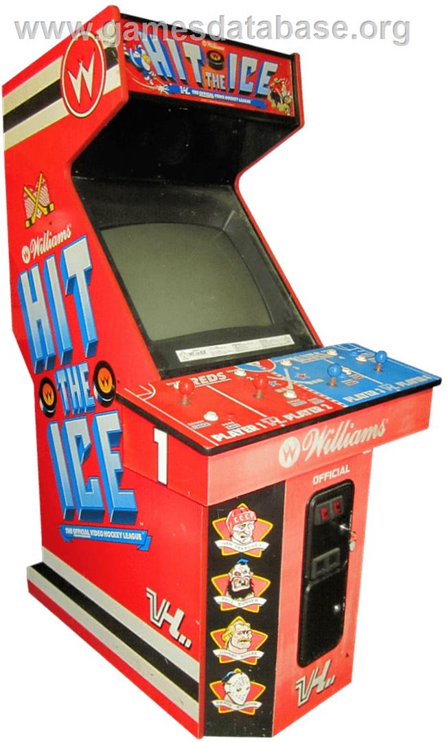 Hit the Ice - Arcade - Artwork - Cabinet