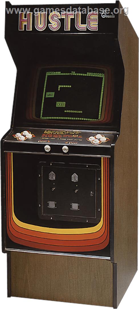 Hustle - Arcade - Artwork - Cabinet