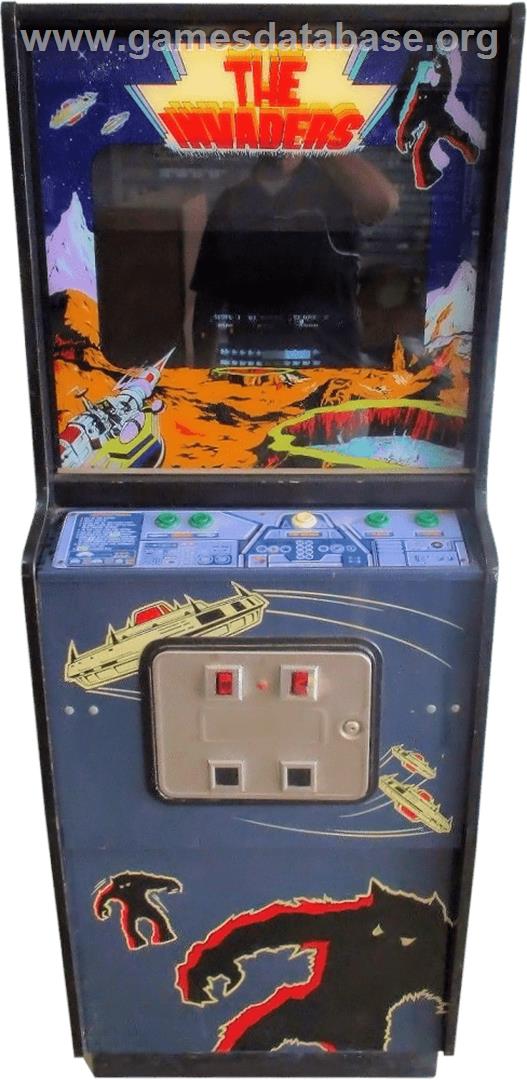 Invaders, The - Arcade - Artwork - Cabinet