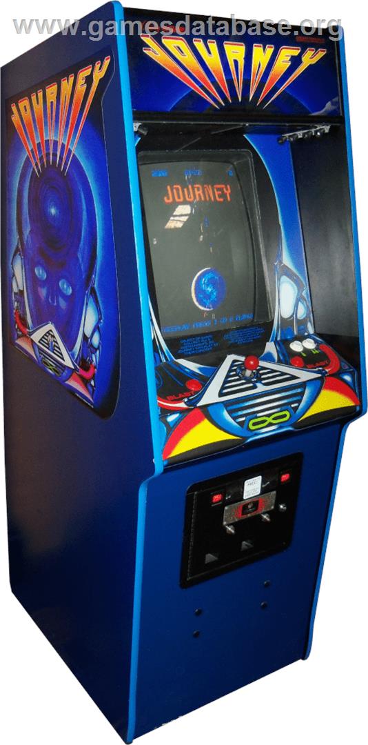 Journey - Arcade - Artwork - Cabinet