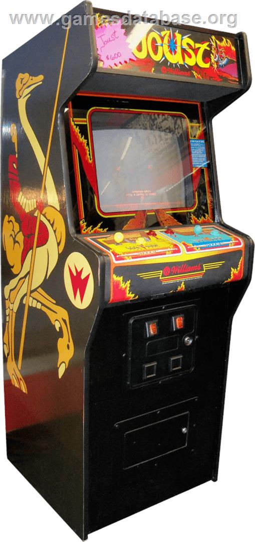 Joust - Arcade - Artwork - Cabinet