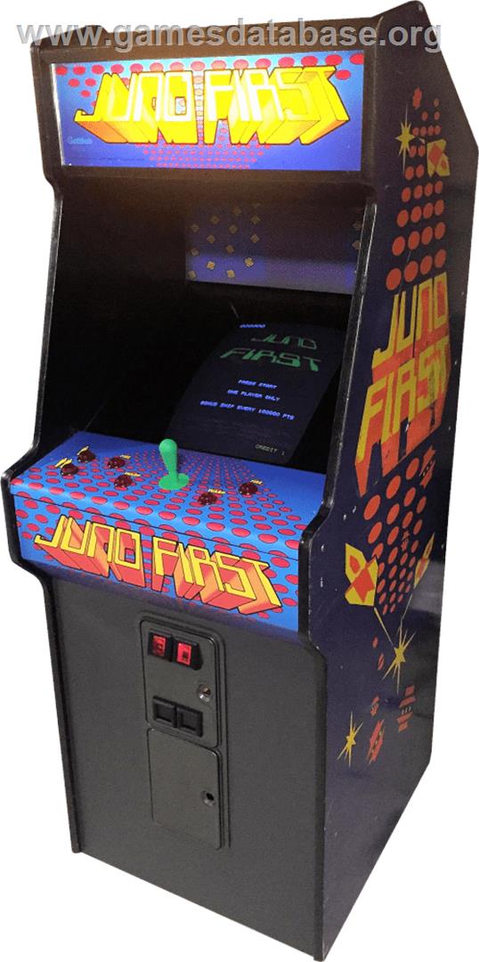 Juno First - Arcade - Artwork - Cabinet