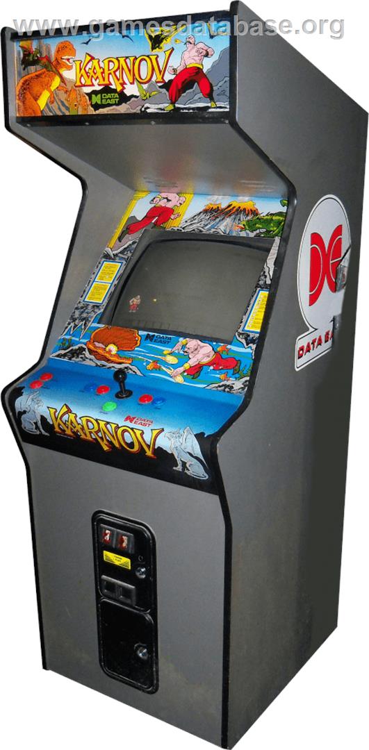 Karnov - Arcade - Artwork - Cabinet