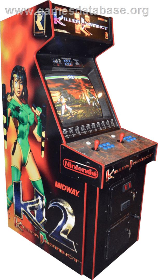 Killer Instinct 2 - Arcade - Artwork - Cabinet