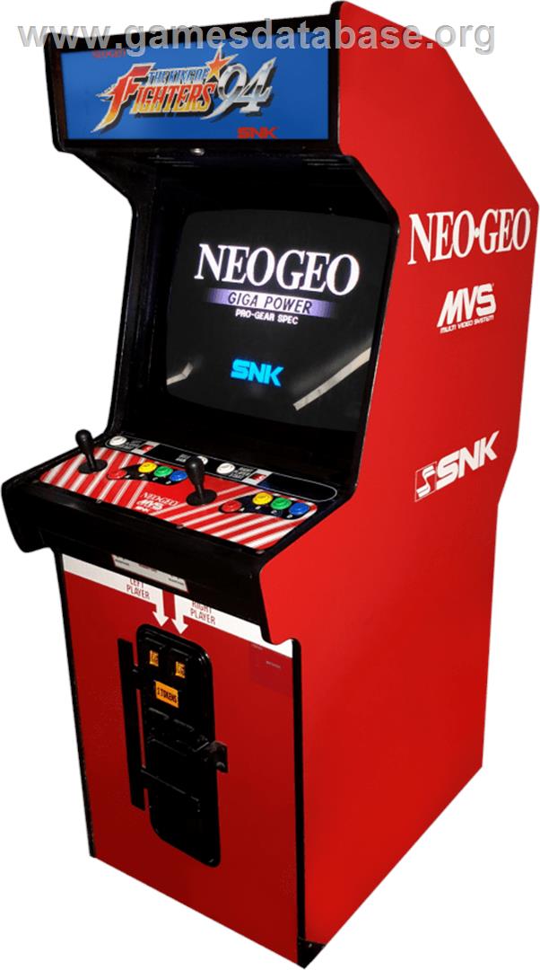 King of Fighters '94, The - Arcade - Artwork - Cabinet
