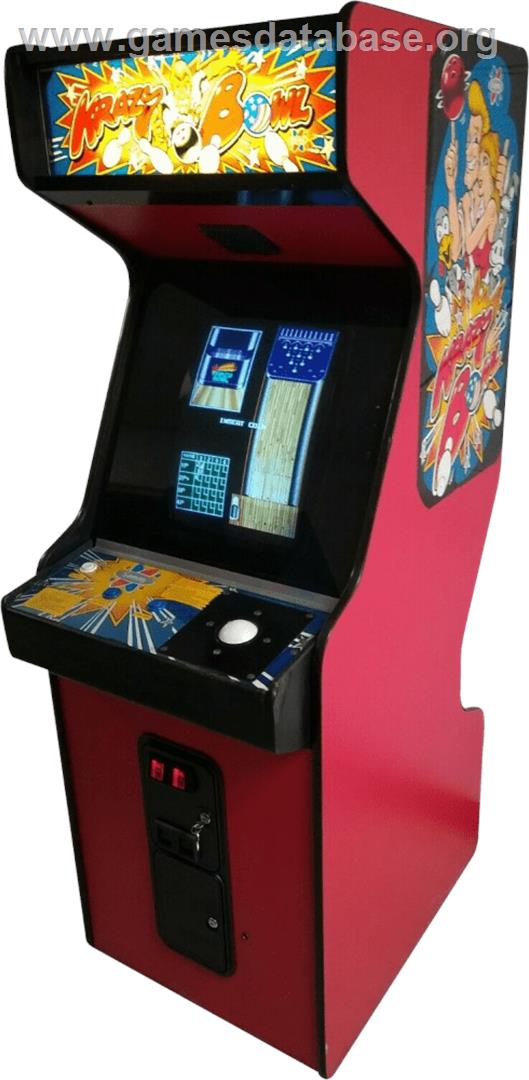 Krazy Bowl - Arcade - Artwork - Cabinet