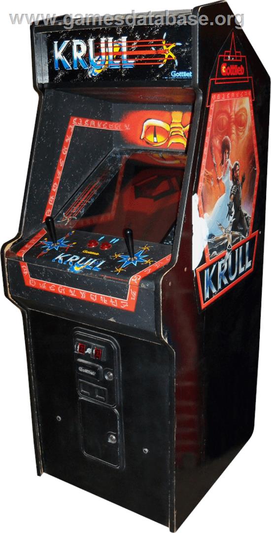 Krull - Arcade - Artwork - Cabinet