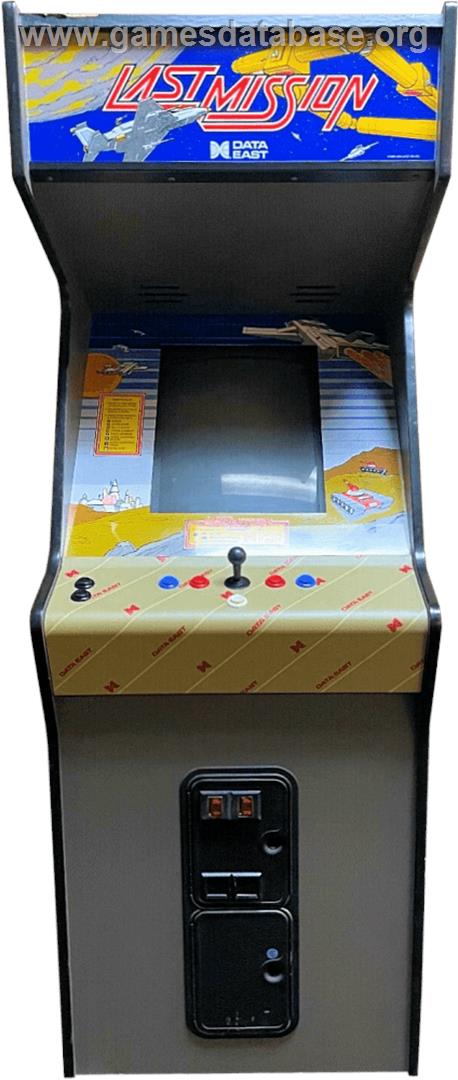 Last Mission - Arcade - Artwork - Cabinet