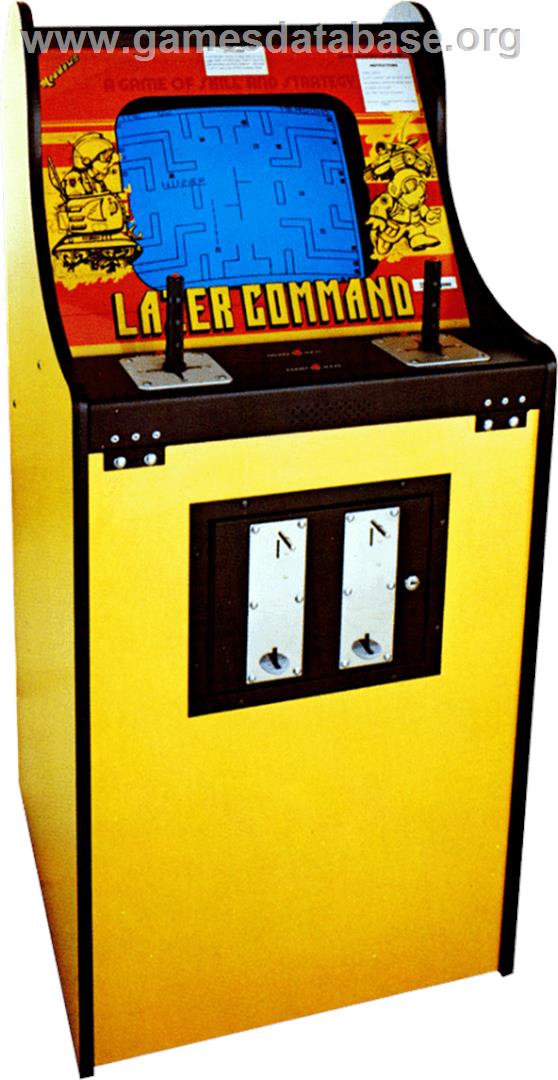 Lazer Command - Arcade - Artwork - Cabinet