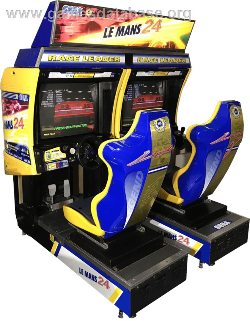 LeMans 24 - Arcade - Artwork - Cabinet