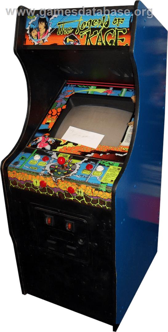 Legend of Kage, The - Arcade - Artwork - Cabinet