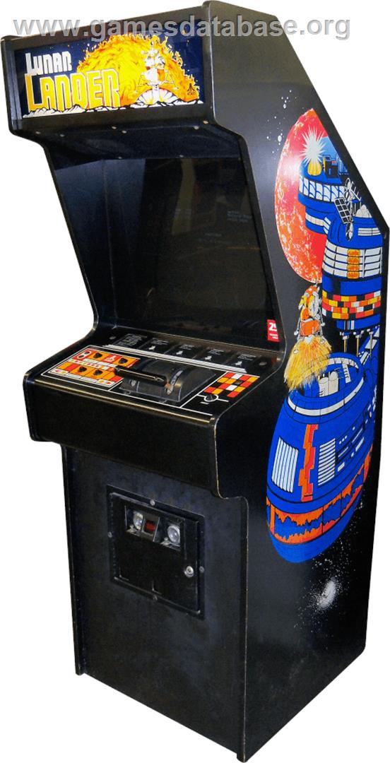 Lunar Lander - Arcade - Artwork - Cabinet