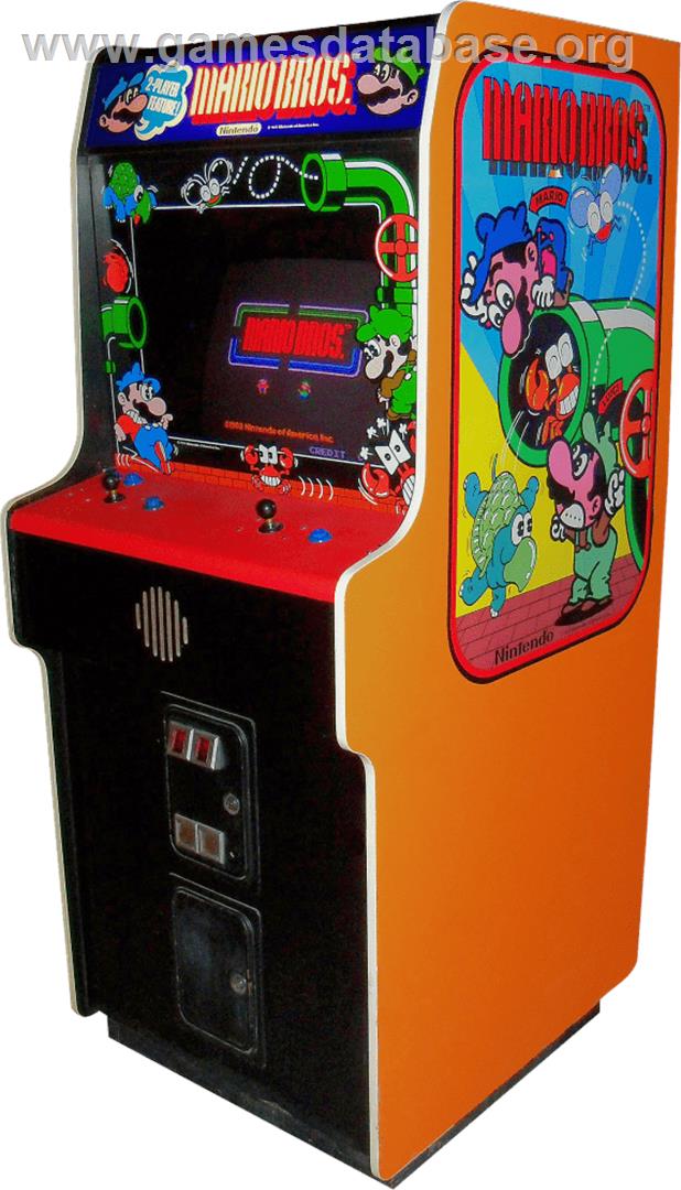 Mario Bros. - Arcade - Artwork - Cabinet