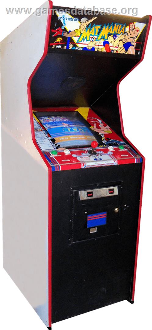 Mat Mania - Arcade - Artwork - Cabinet