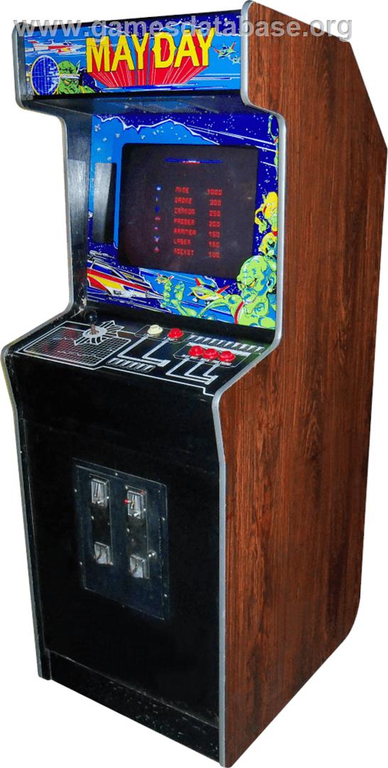 Mayday - Arcade - Artwork - Cabinet