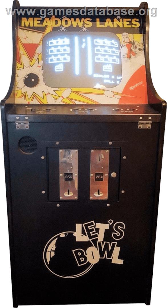 Meadows Lanes - Arcade - Artwork - Cabinet