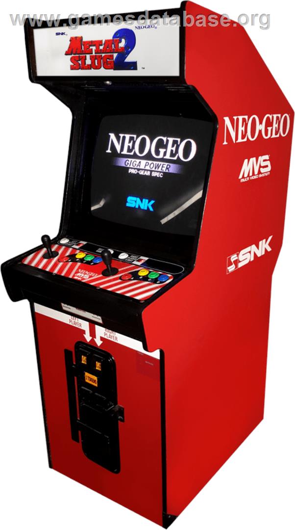 Metal Slug 2 Turbo - Arcade - Artwork - Cabinet