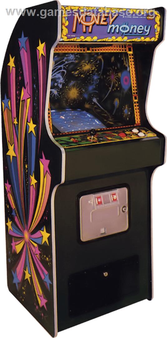 Money Money - Arcade - Artwork - Cabinet