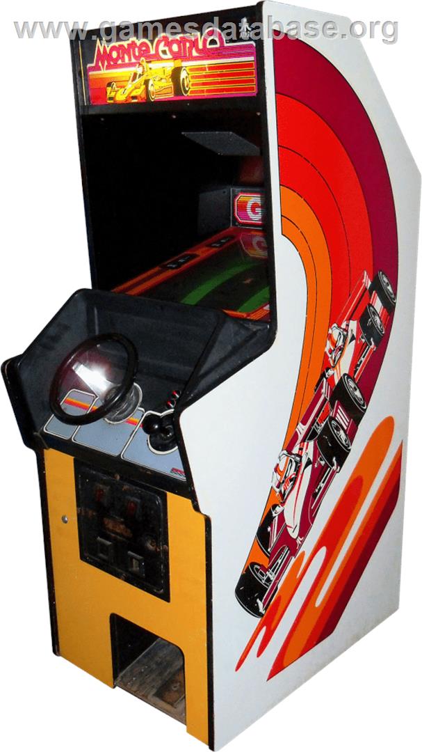 Monte Carlo - Arcade - Artwork - Cabinet