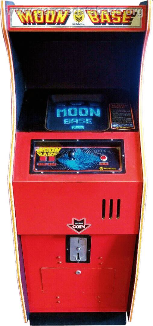 Moon Base - Arcade - Artwork - Cabinet