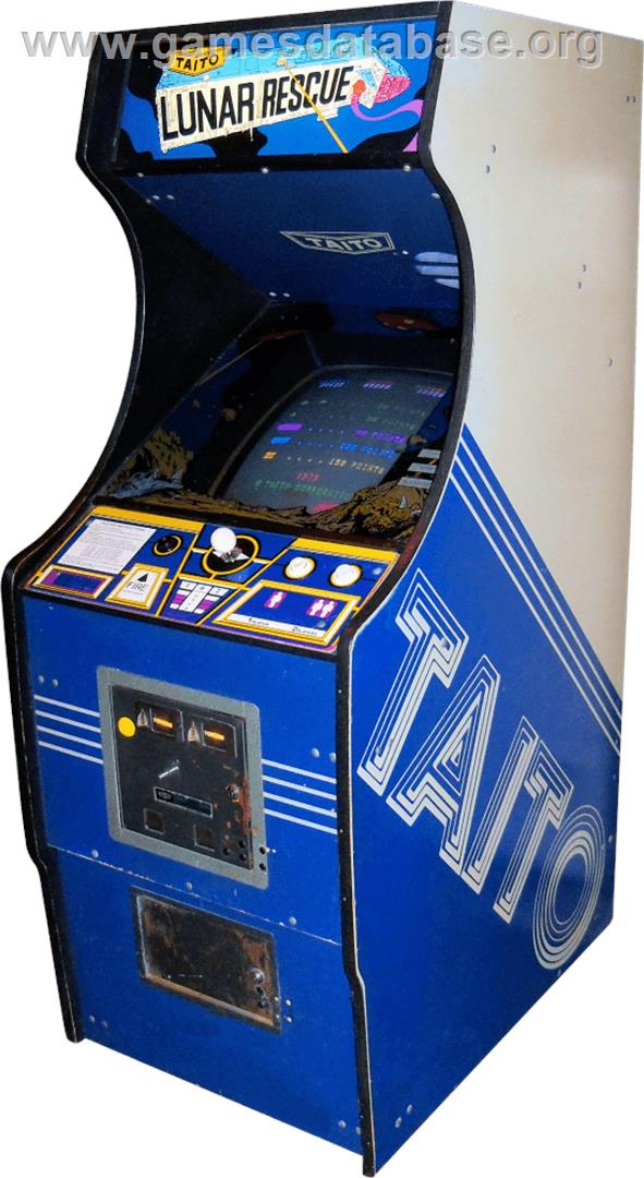 Moon Lander - Arcade - Artwork - Cabinet