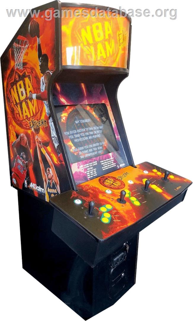NBA Jam Extreme - Arcade - Artwork - Cabinet