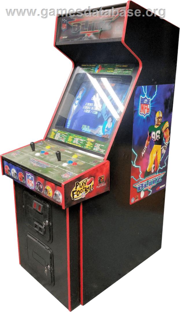 Nfl Blitz Arcade Artwork Cabinet