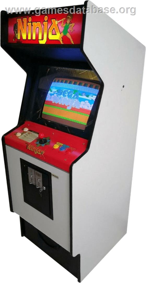 Ninja - Arcade - Artwork - Cabinet