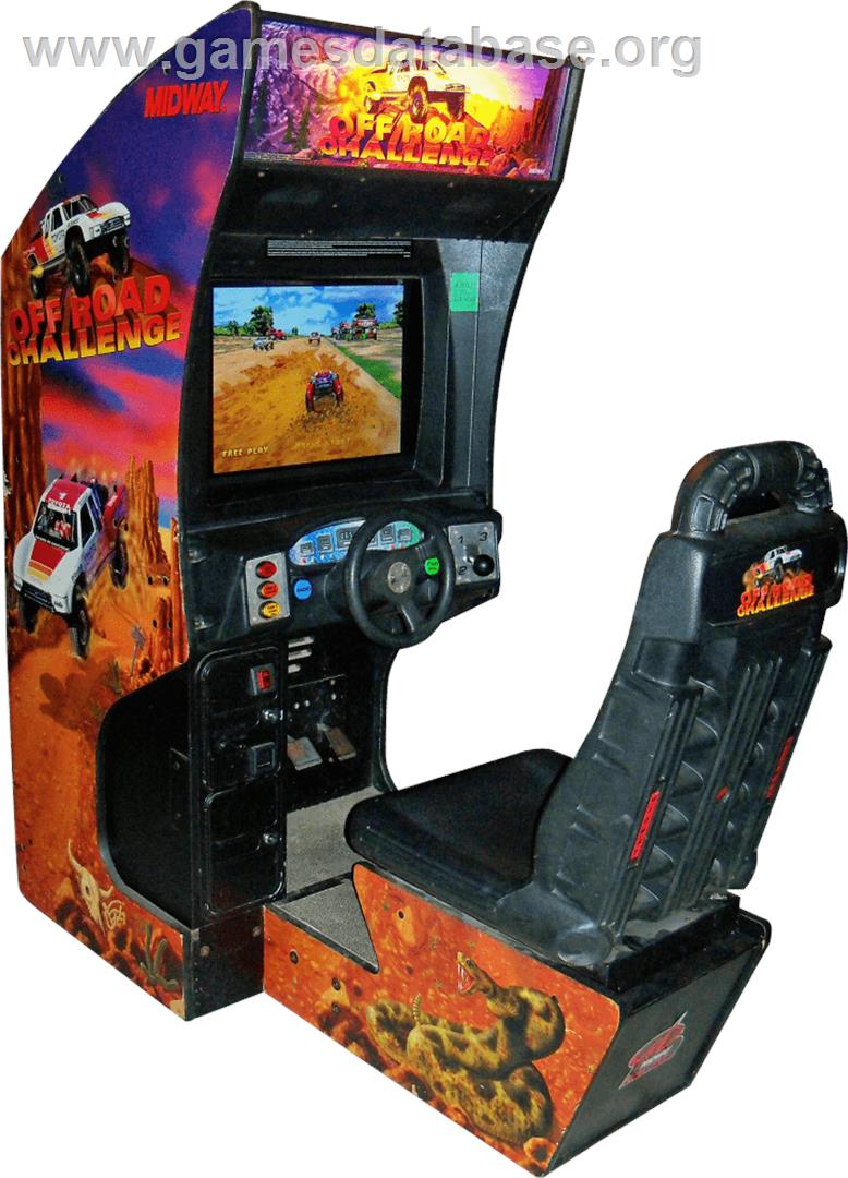 Off Road Challenge - Arcade - Artwork - Cabinet