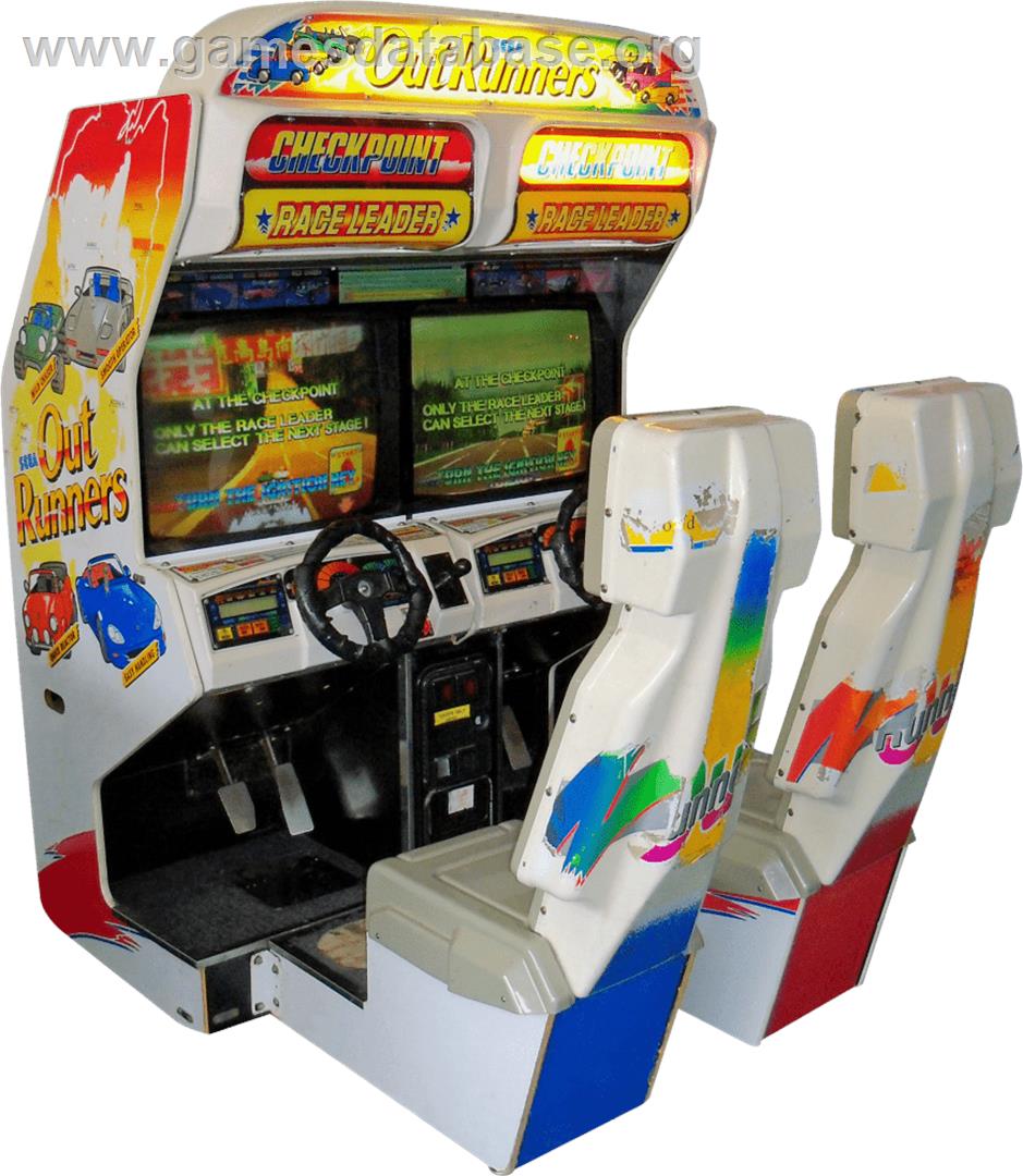 OutRunners - Arcade - Artwork - Cabinet