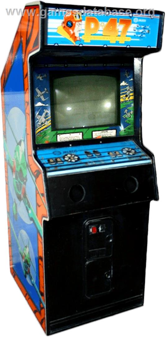 P-47 - The Freedom Fighter - Arcade - Artwork - Cabinet