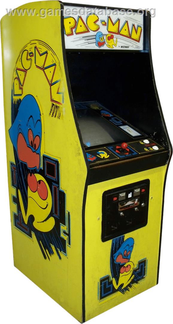 Pac-Man - Arcade - Artwork - Cabinet